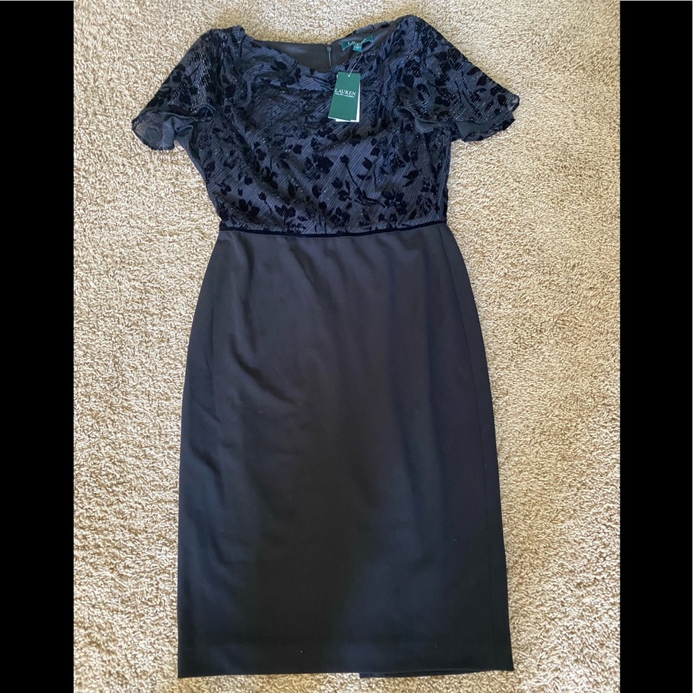 NWT Ralph Lauren Dalen Floral Cocktail Dress